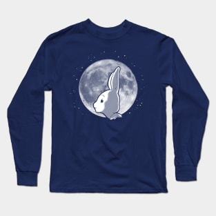 Full Moon, Hal-f Moon Long Sleeve T-Shirt